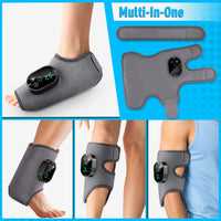 Heated Vibration Ankle Massager Brace for Pain Relief