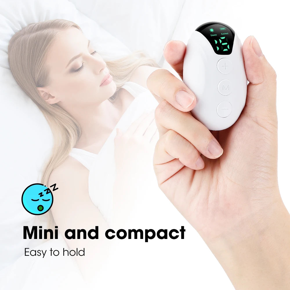 Portable CES Microcurrent Sleep Aid Device for Anxiety and Insomnia - 36