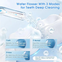Portable Cordless Water Flosser for Deep Cleaning