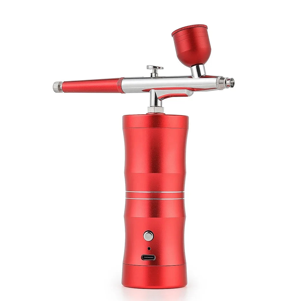 Portable Mini Airbrush Kit for Nail Art and Makeup - 46