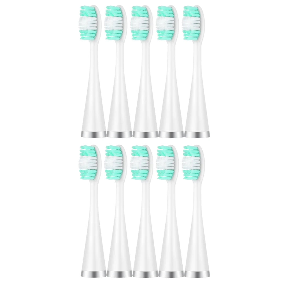 10-Pack Electric Toothbrush Replacement Heads for Dental Scalers - 6