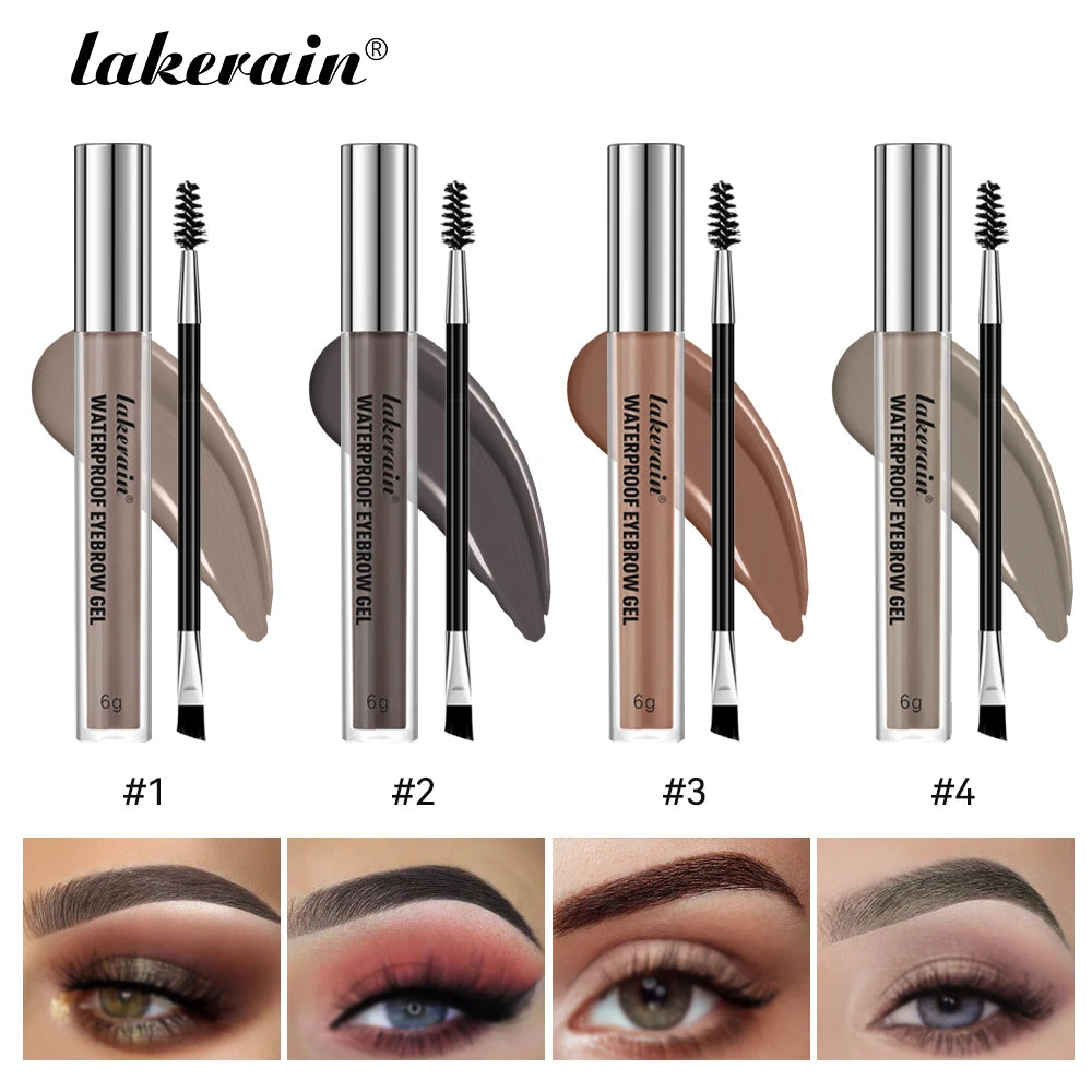 Waterproof Long-Lasting Eyebrow Tint Gel Set - 24