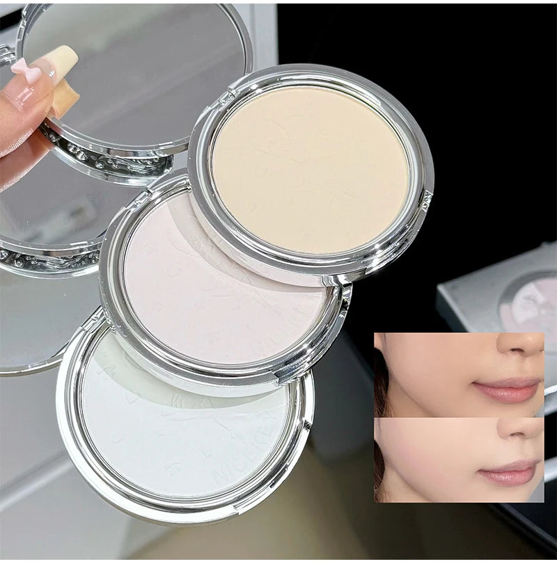 Matte Three-Color Pressed Setting Powder for Oil Control - 21