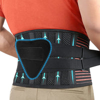 Adjustable Lumbar Support Belt for Lower Back Pain Relief