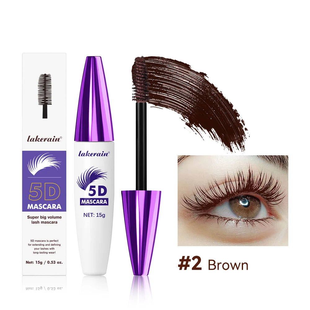 5D Waterproof Lengthening & Volumizing Lash Mascara - 24