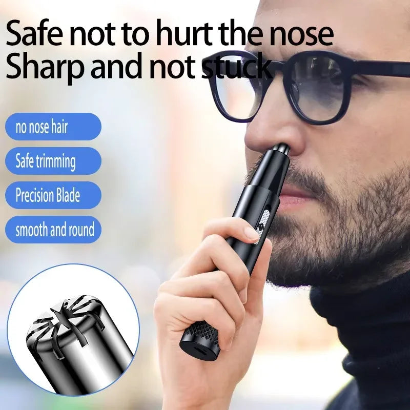 Painless Electric Nose and Ear Hair Trimmer - 3