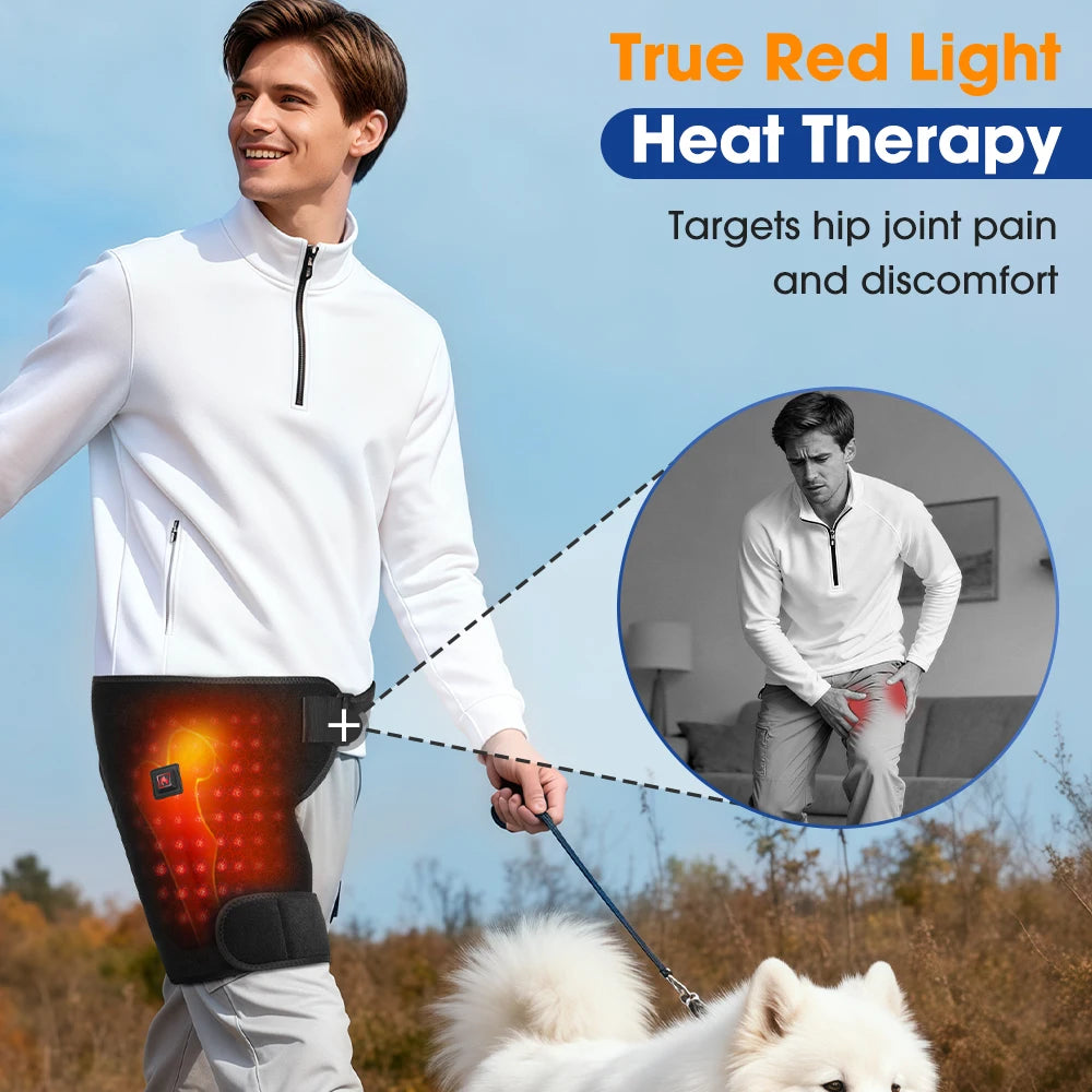 Heated Hip and Lower Back Support Brace - 10