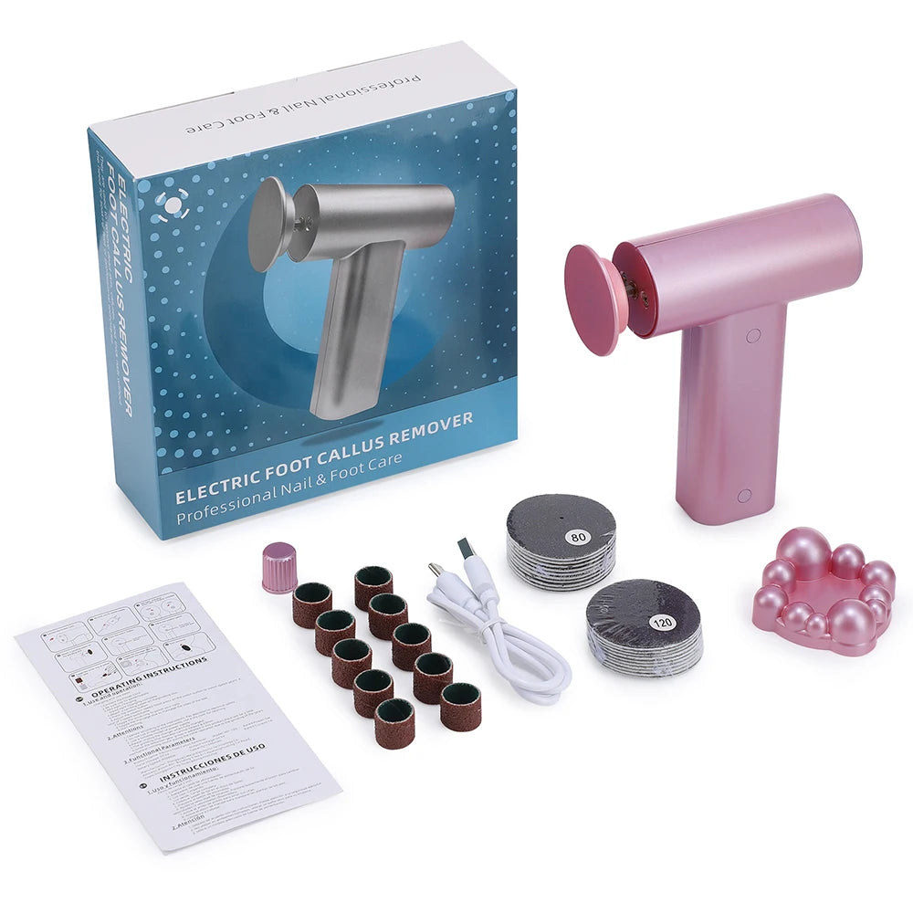 Electric Professional Pedicure Foot Callus Remover - 46