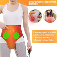 Heated Massage Wrap for Menstrual Cramp Relief