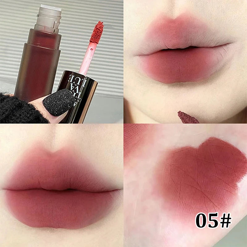 Matte Velvet Lip Glaze for Long-Lasting Soft Mist Finish - 17