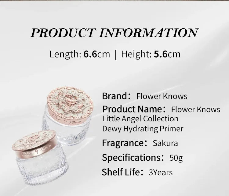 Long-Lasting Hydrating Makeup Primer for Flawless Skin - 24