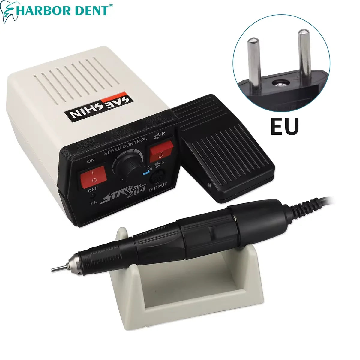 Professional 35,000 RPM Electric Micro Motor for Jewelry and Dental - 10