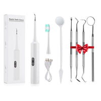 2-in-1 Electric Sonic Tooth Cleaner and Plaque Remover