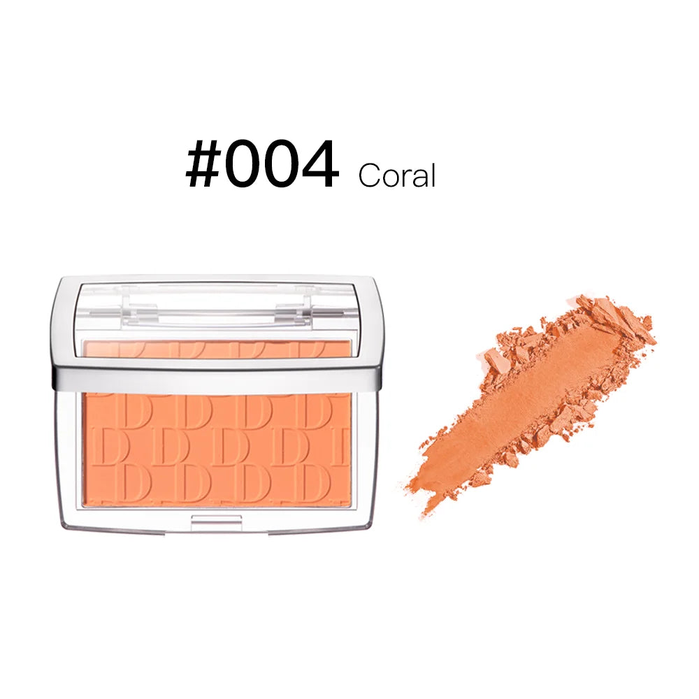 Matte Embossed Blush Palette with Brush - 25
