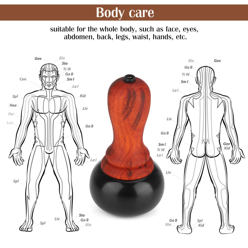 Electric Heated Bianstone Gua Sha Massage Tool - 11
