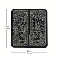 Electric EMS Foot Massage Mat for Pain Relief and Circulation