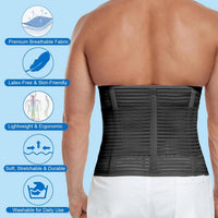 Adjustable Abdominal Compression Binder for Recovery