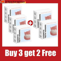 Instant Comfort Silicone Denture Set for a Natural Smile