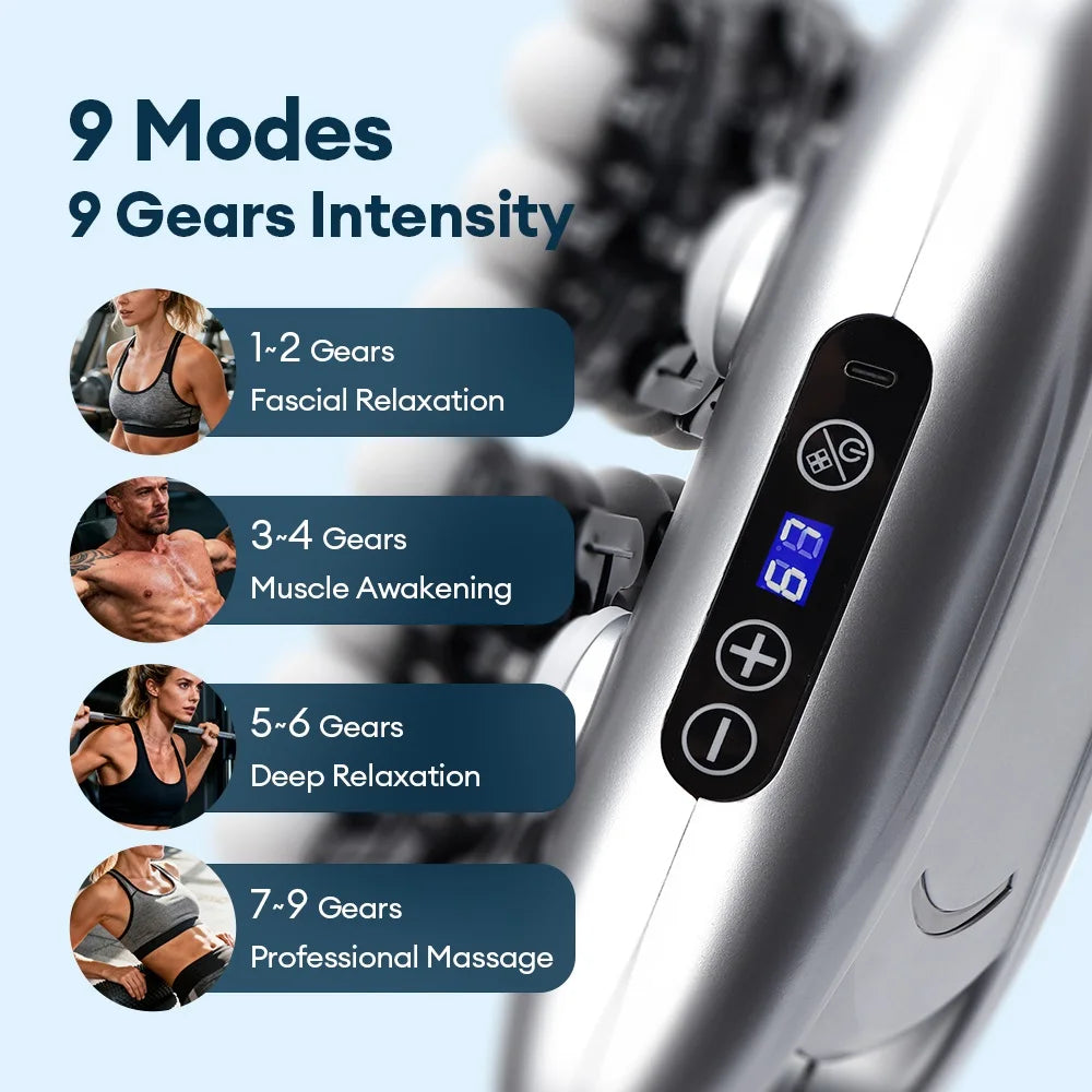 48-Head Deep Tissue Body Massage Gun - 5