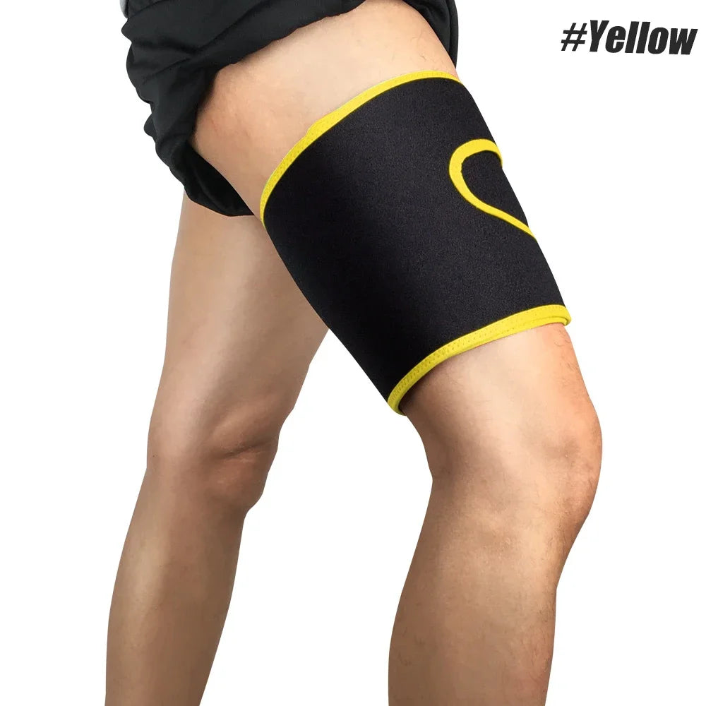 Adjustable Compression Thigh Brace for Muscle Support and Pain Relief - 27