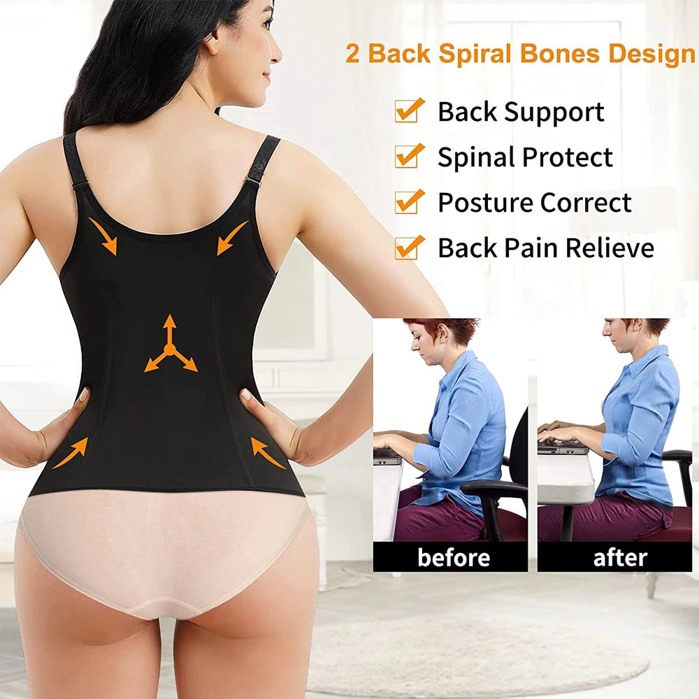 Postpartum Recovery Belly Wrap & Waist Trainer - 12