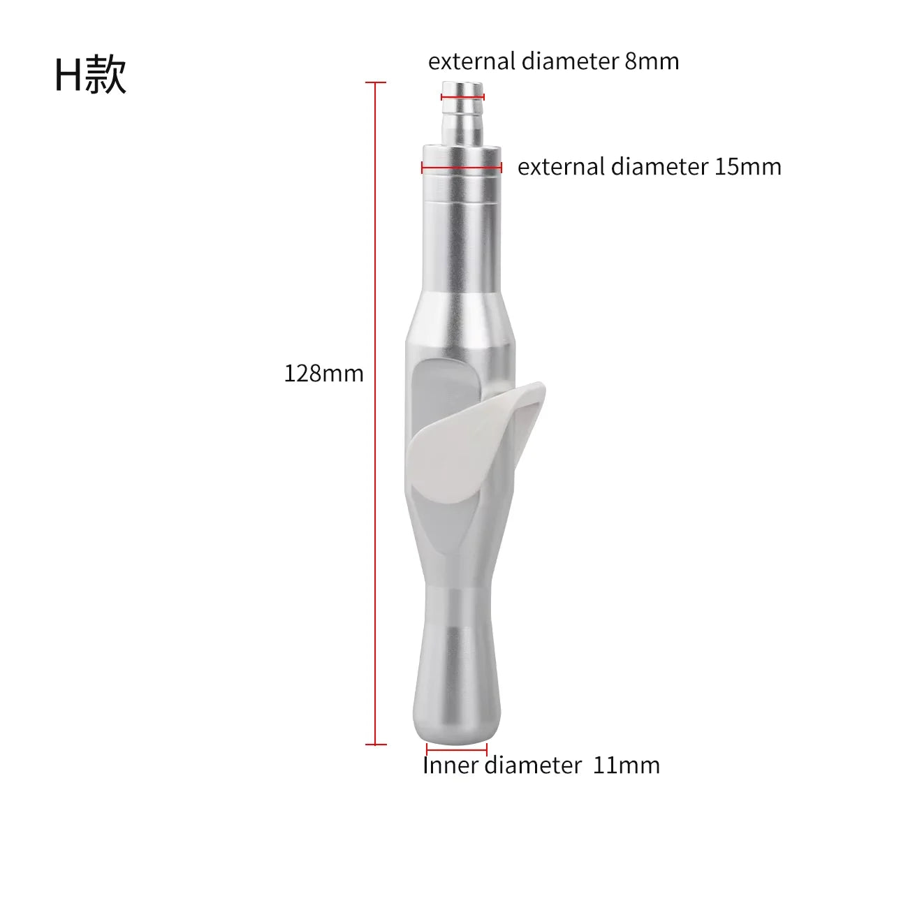 Dental Saliva Ejector Suction Handle Set - 18