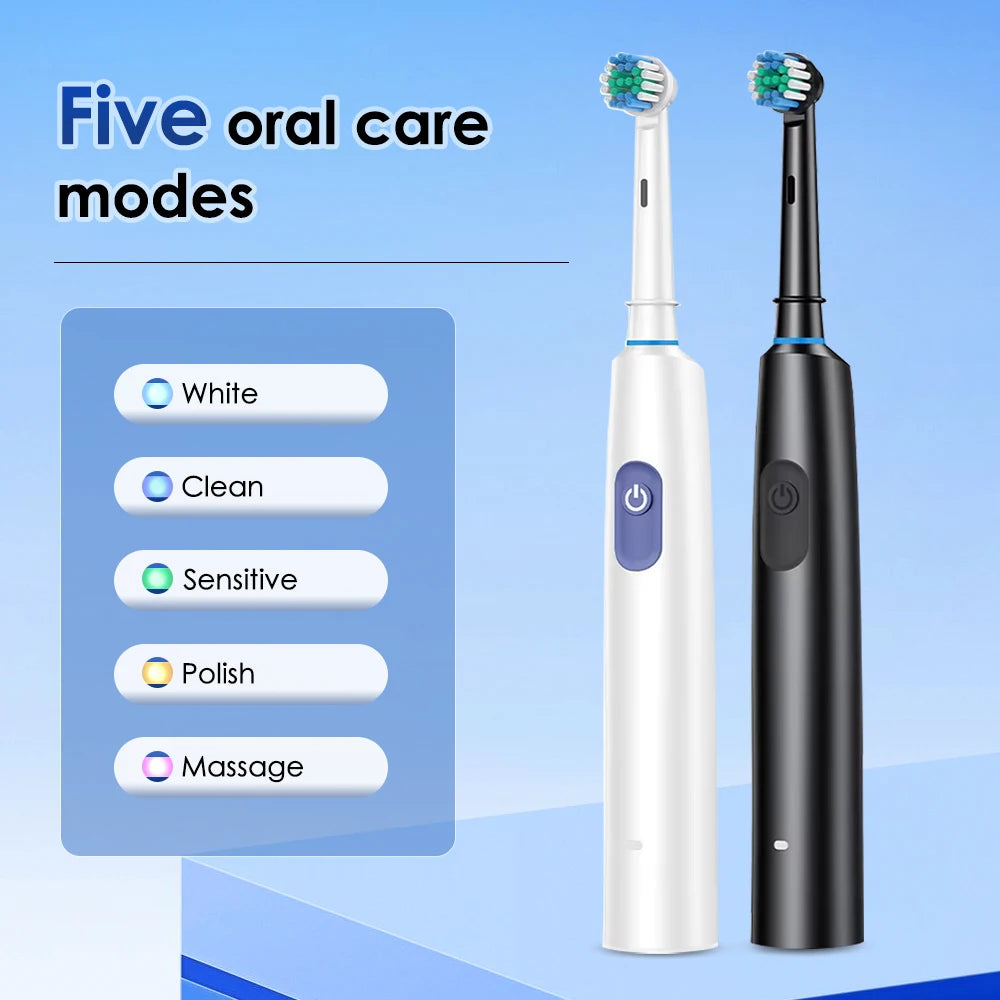 Professional Ultrasonic Dental Scaler and Electric Toothbrush Set - 13