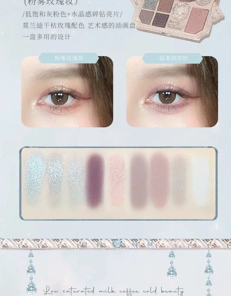 All-in-One 9-Color Makeup Eyeshadow Palette - 11