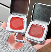 Matte Cream Cheek Blusher Palette for Natural Glow