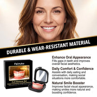 Comfortable Silicone Denture Set for Natural Smile