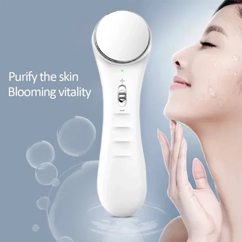 Ultrasonic Ionic Facial Skin Tightening and Cleaning Device - 2