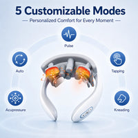 Portable Smart Neck Massager for Pain Relief