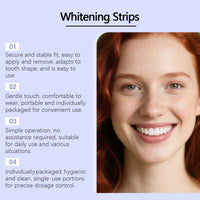 Purple Teeth Whitening Strips for Radiant Smile