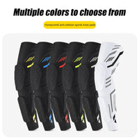 Padded Compression Arm Sleeve for Sports and Injury Protection