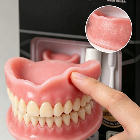 Instant Smile Moldable Cosmetic Denture Set