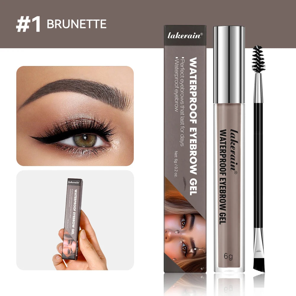 Waterproof Long-Lasting Eyebrow Tint Gel Set - 25