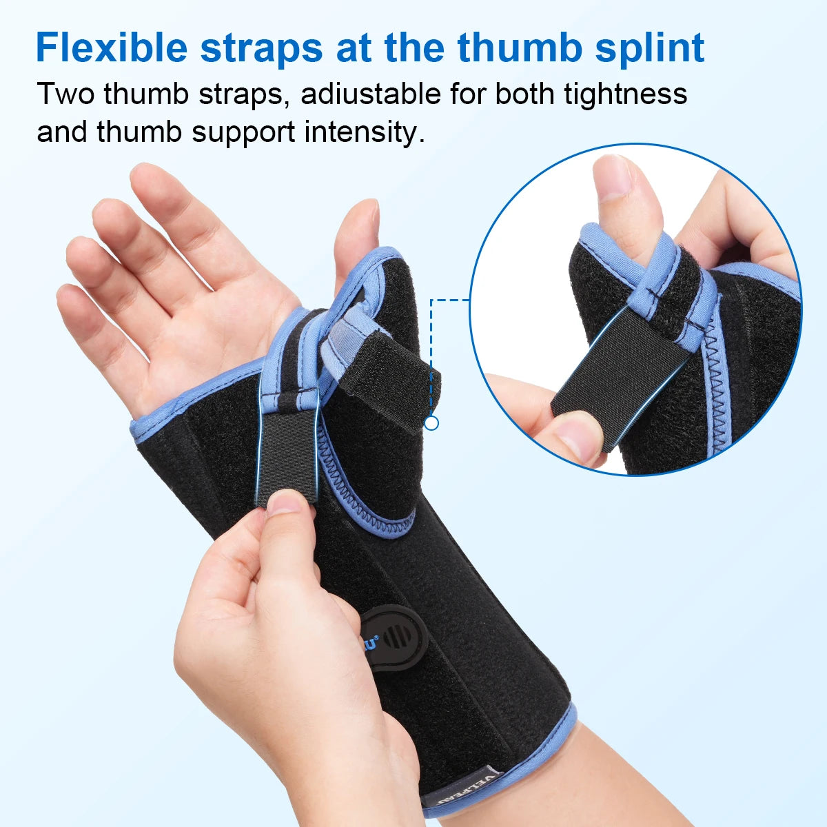 Adjustable Wrist and Thumb Support Brace for Pain Relief - 13