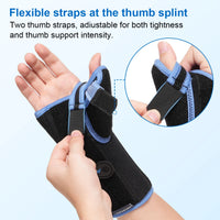 Adjustable Wrist and Thumb Support Brace for Pain Relief