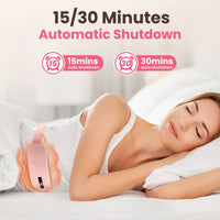 Portable Heated Massage Belt for Menstrual Cramp Relief