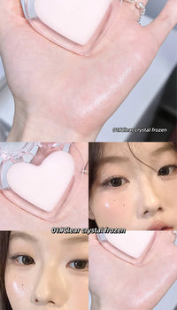Heart-Shaped Water-Luminous Blush & Highlighter Cream