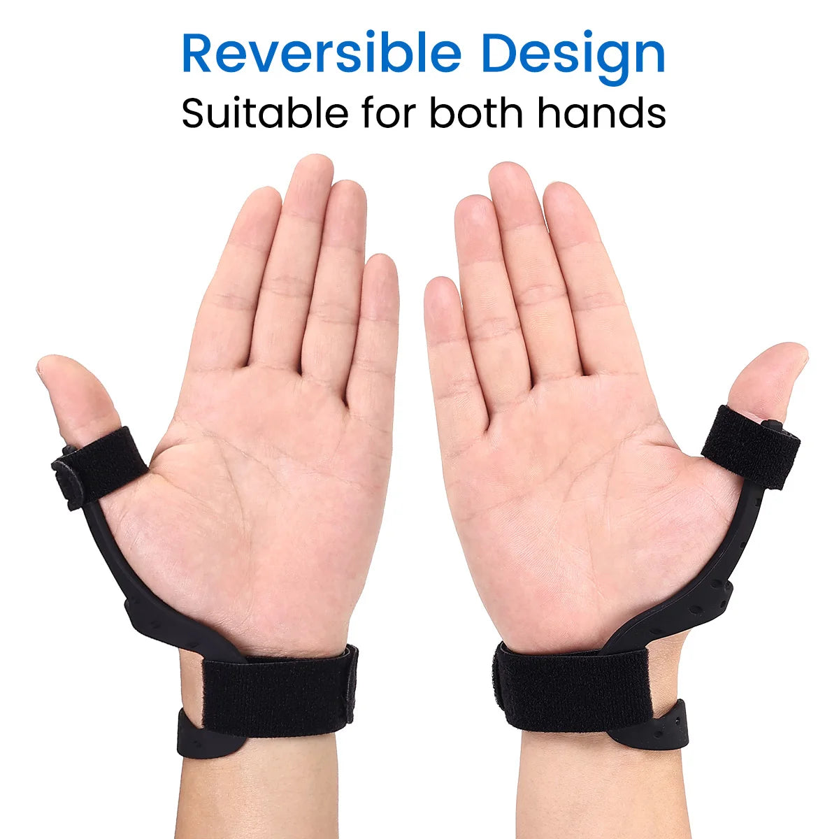 Adjustable Waterproof Silicone Thumb Splint for Pain Relief - 13