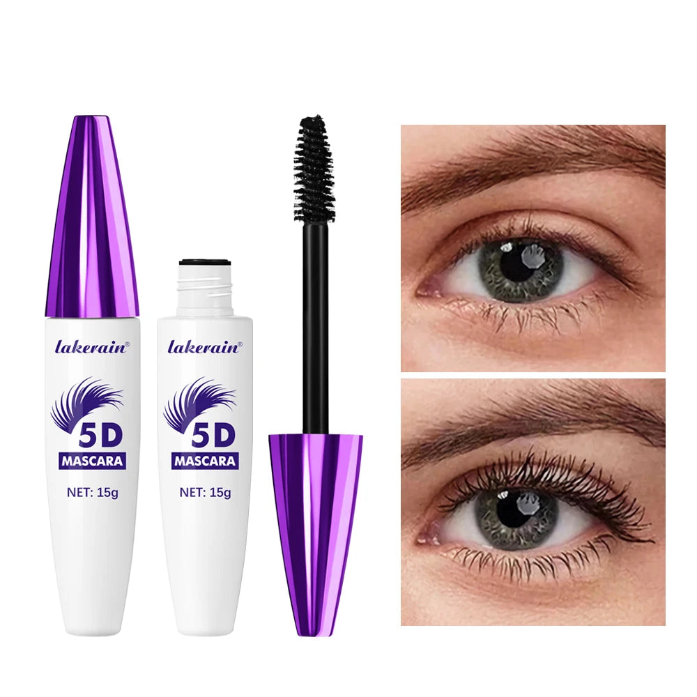 5D Waterproof Lengthening and Volumizing Mascara - 1