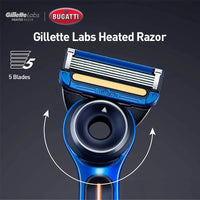Premium Heated Shaving Razor with Magnetic Charging Stand