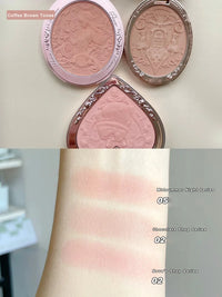 Long-Lasting Matte Powder Blush for Natural Cheek Color