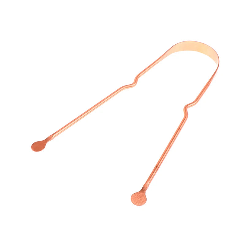 Pure Copper Tongue Scraper for Fresh Breath - 11