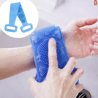 Dual-Sided Silicone Back Scrubber for Deep Exfoliation