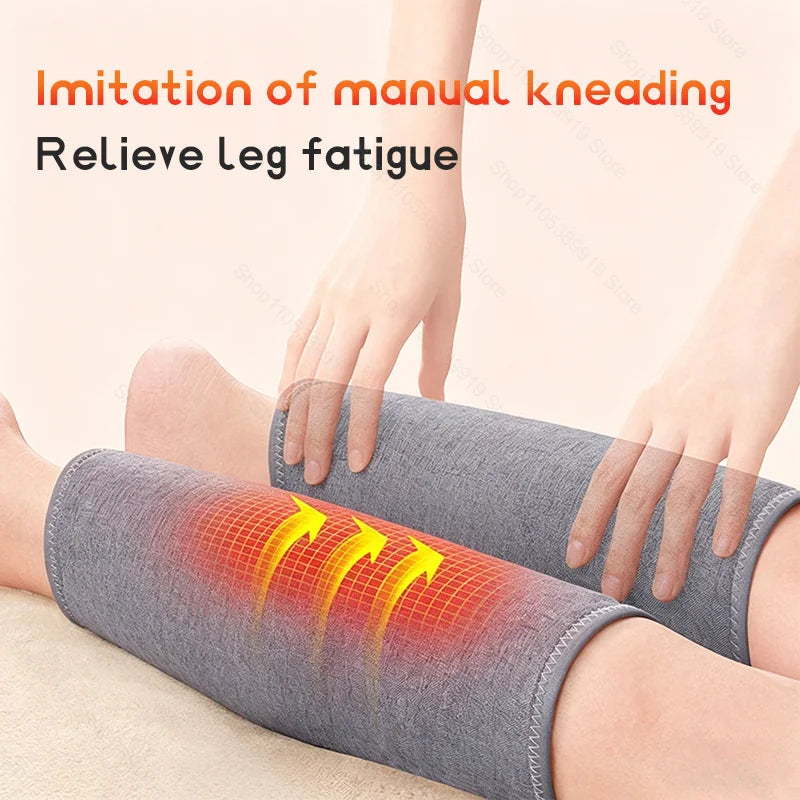 Electric Air Compression Leg Massager with Heat - 19