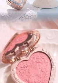 Matte Finish Rose Garden Blush Powder for Natural Cheek Contouring