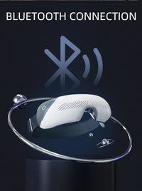 Portable Heated Eye Massager with Bluetooth for Stress Relief