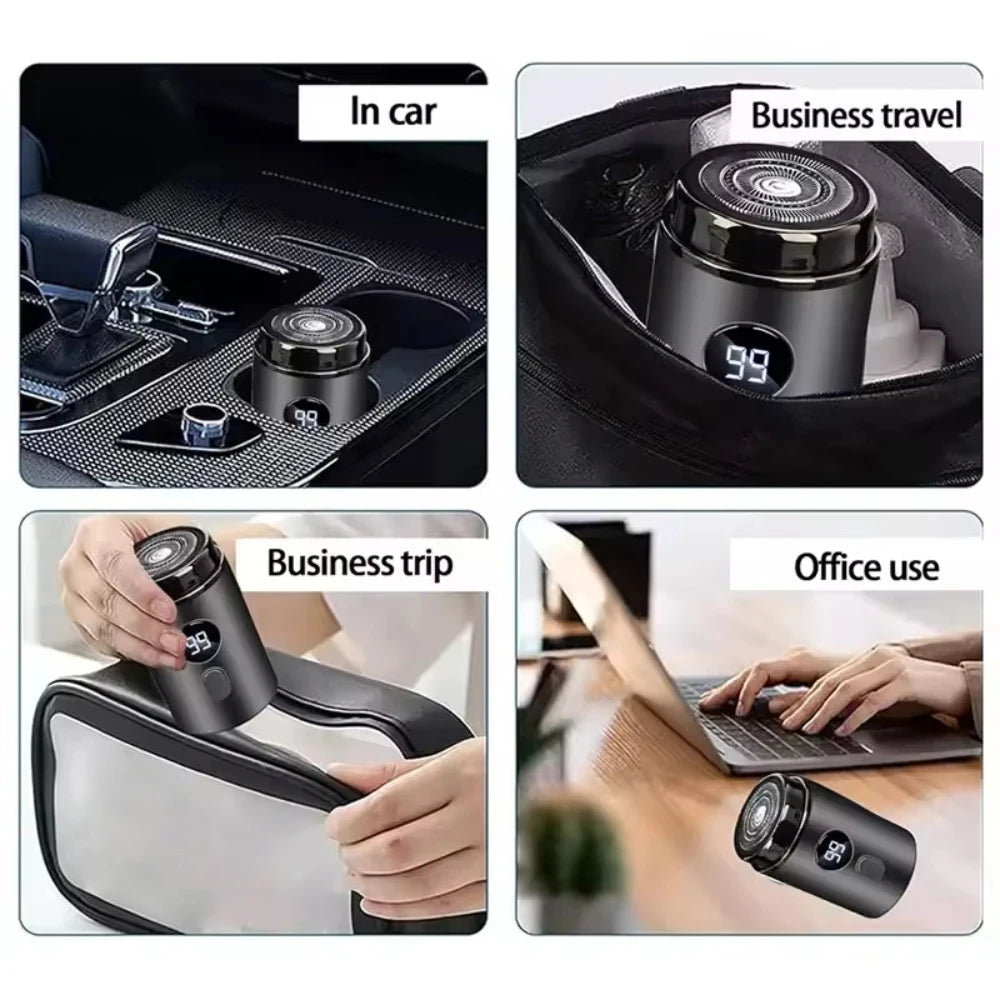 Portable Electric Pocket Shaver for Quick Grooming - 6